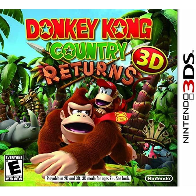 3DS - Donkey Kong Country Returns 3D (In Case)