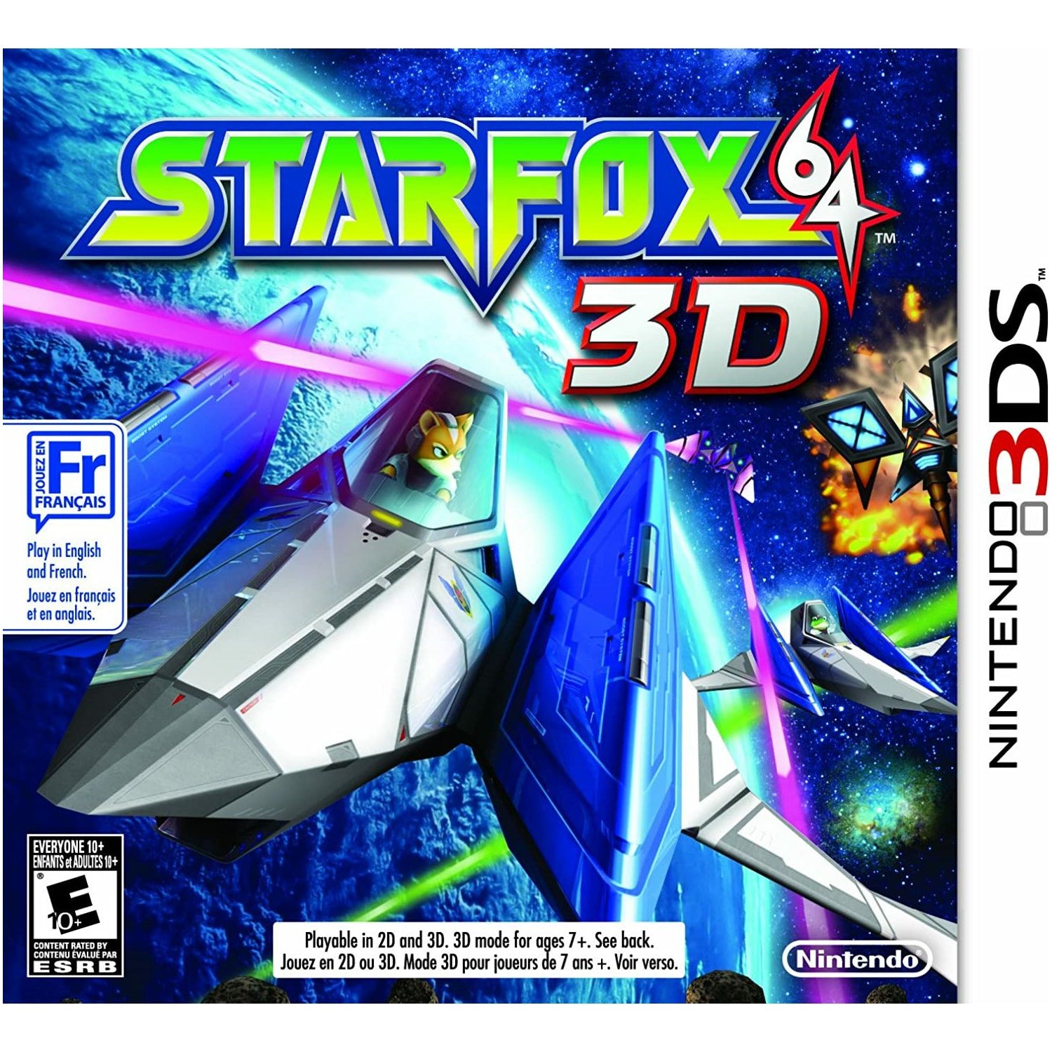 3DS - Star Fox 64 3D (In Case)