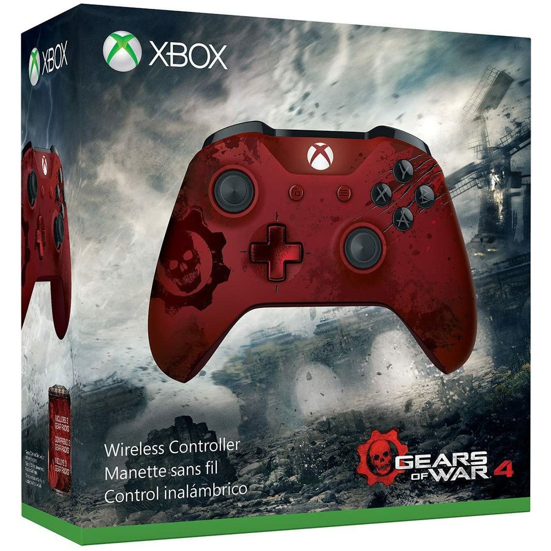 XBOX One Official Wireless Controller - Gears of War 4 Edition (In Box)