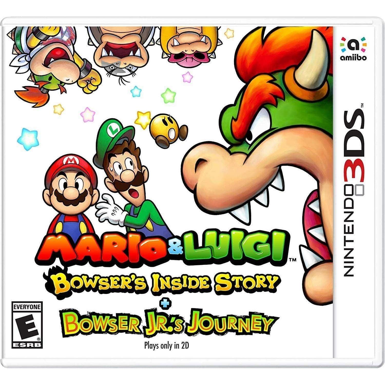 3DS - L'histoire intérieure de Mario et Luigi Bowser + Le voyage de Bowser Jr.