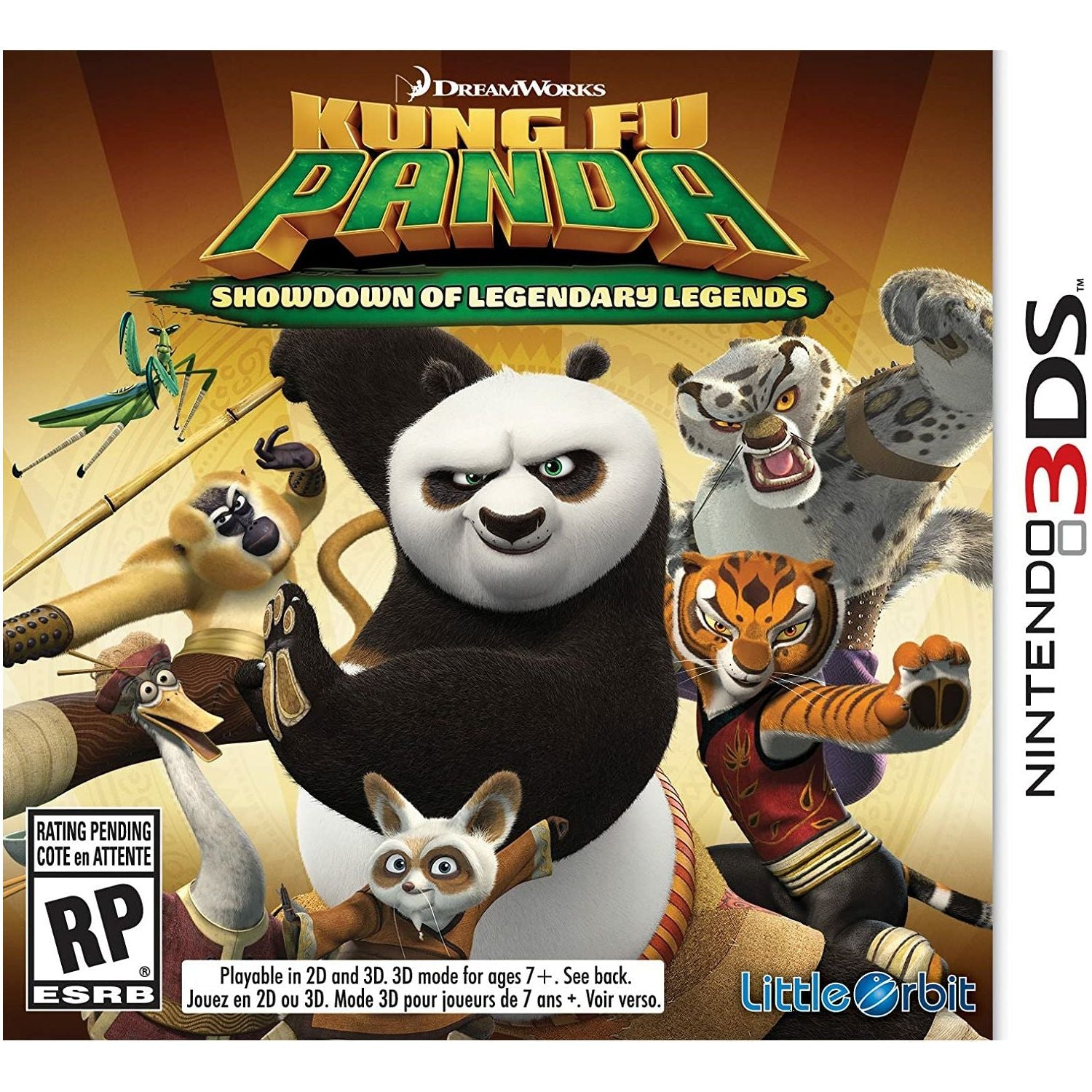 3DS - Kung Fu Panda Showdown of Legendary Legends (In Case)