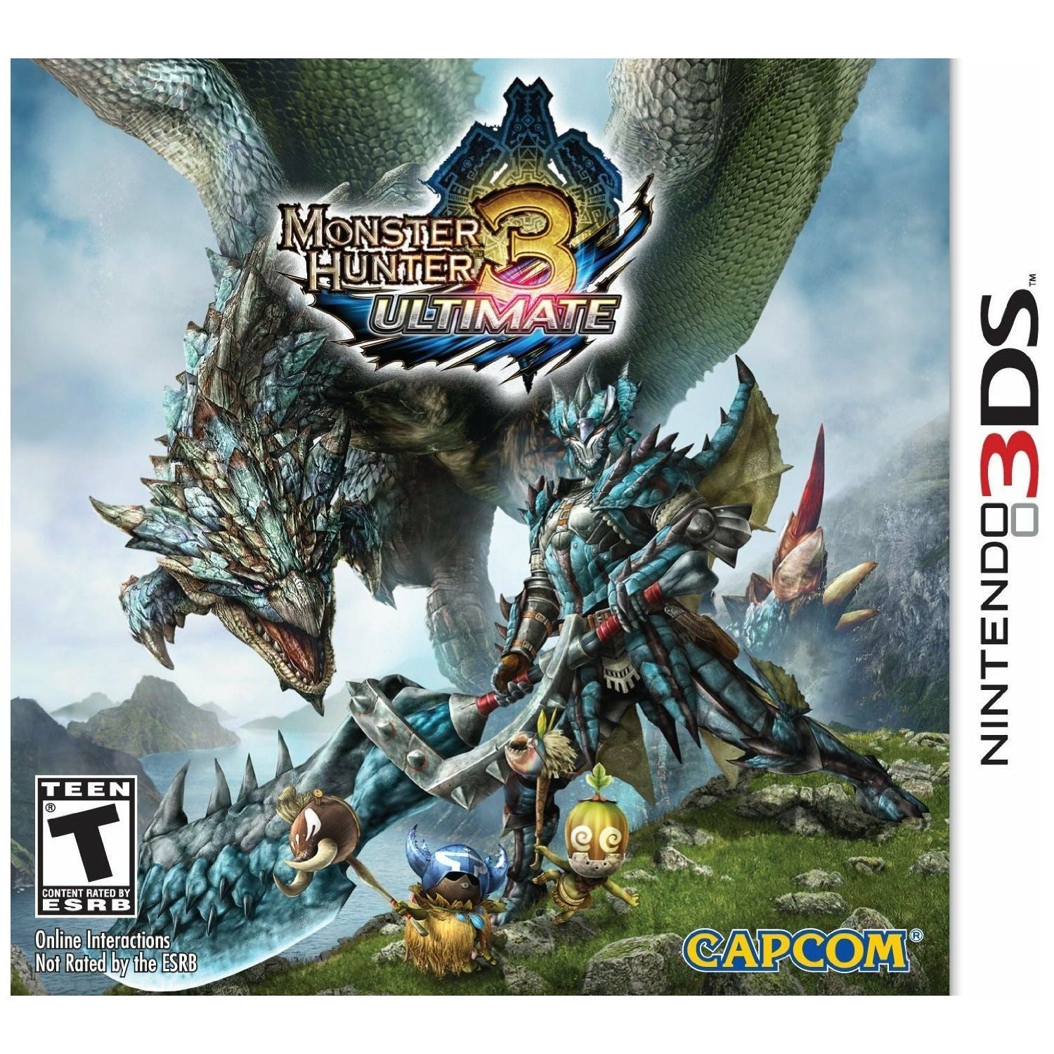 3DS - Monster Hunter 3 Ultimate (In Case)