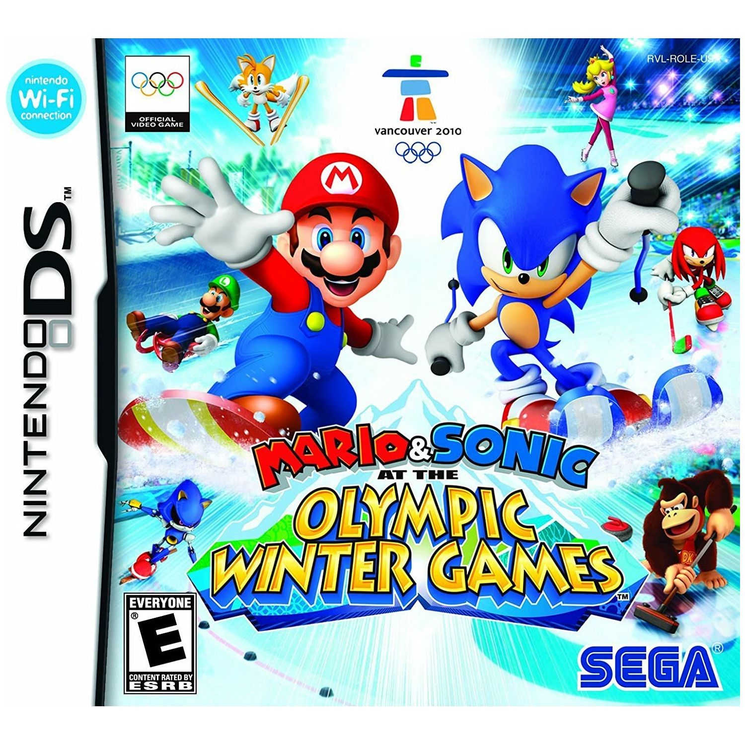 DS - Mario &amp; Sonic aux Jeux Olympiques d'hiver (Au cas où)