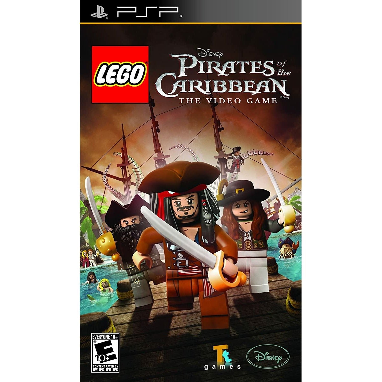 PSP - Lego Pirates of The Caribbean The Video Game (In Case)