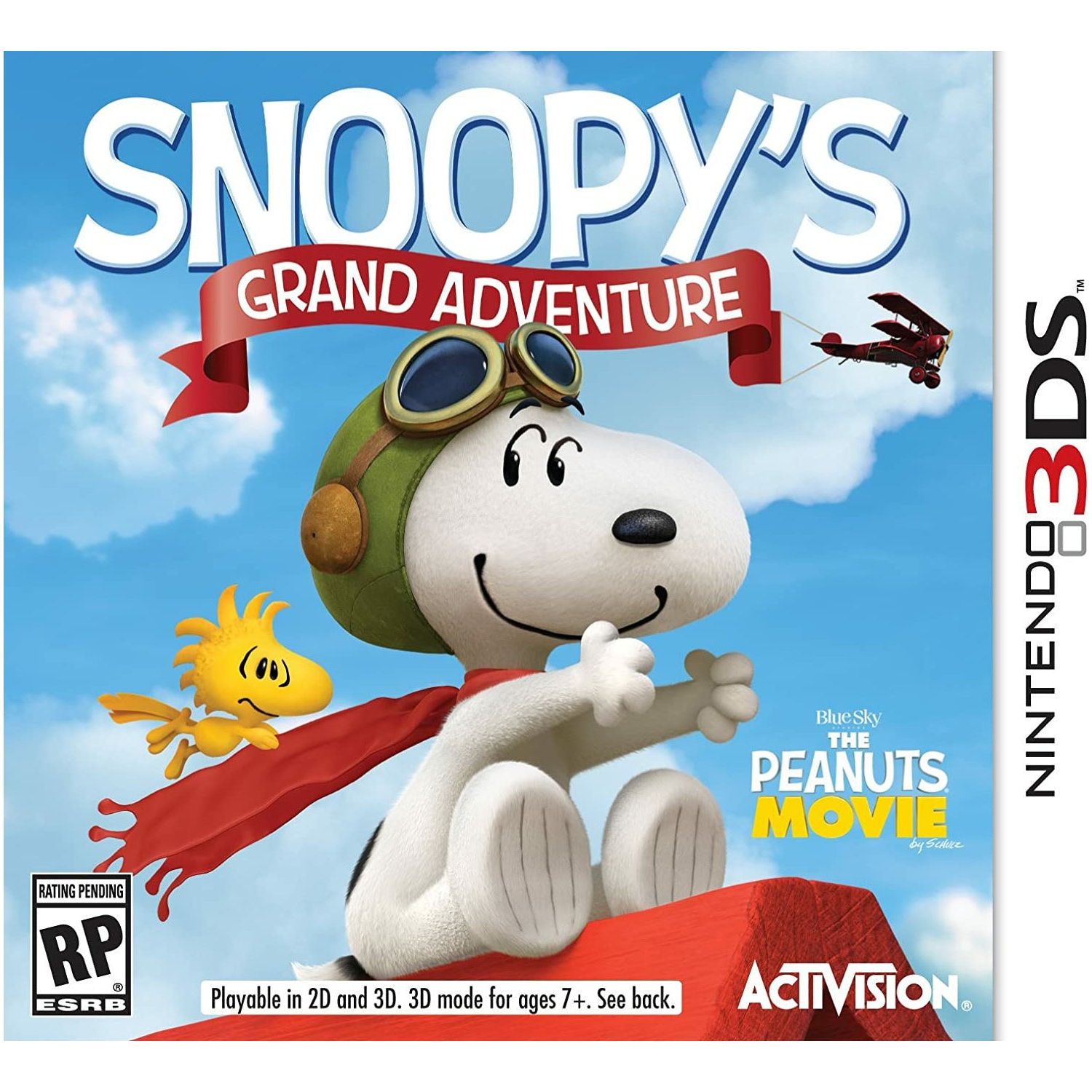 3DS - Snoopy's Grand Adventure (In Case)