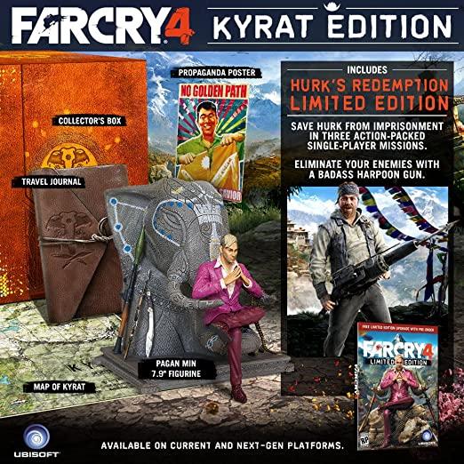 XBOX ONE - Far Cry 4 Kyrat Edition (couverture manquante)