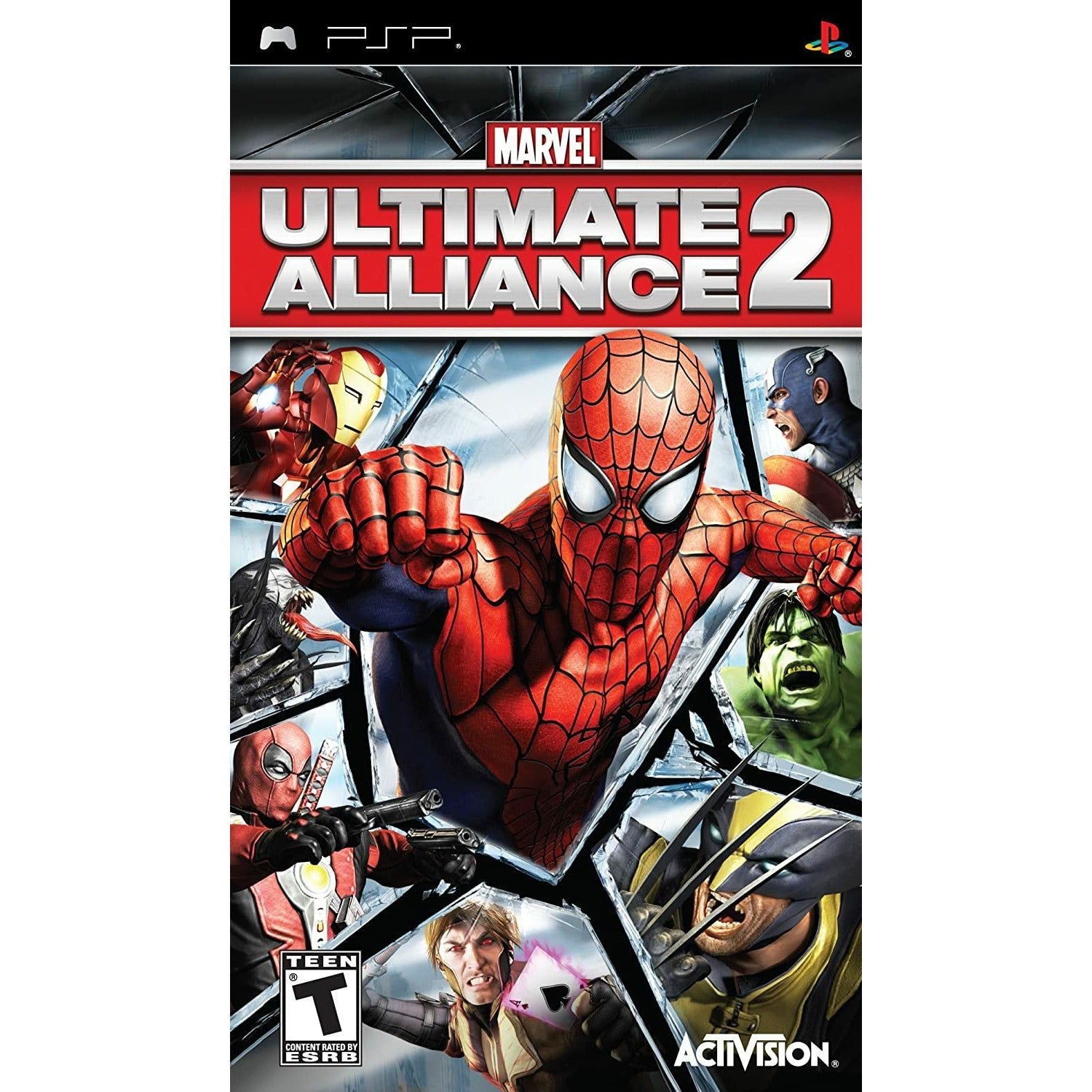 PSP - Marvel Ultimate Alliance 2 (In Case)