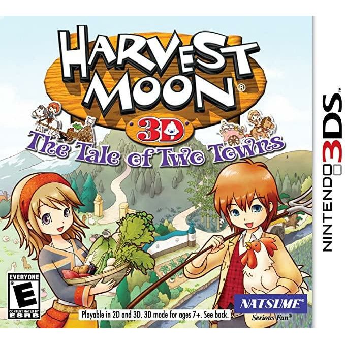 3DS - Harvest Moon 3D The Tale of Two Towns (In Case)