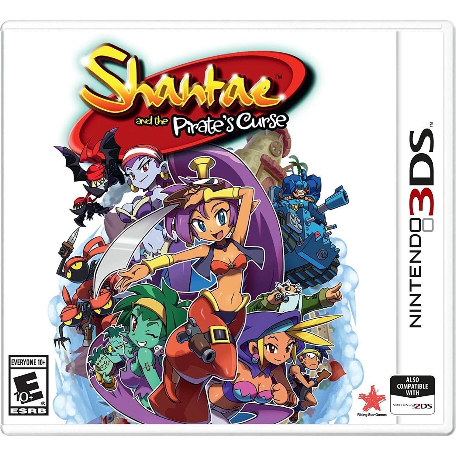 3DS - Shantae and the Pirate's Curse (In Case)