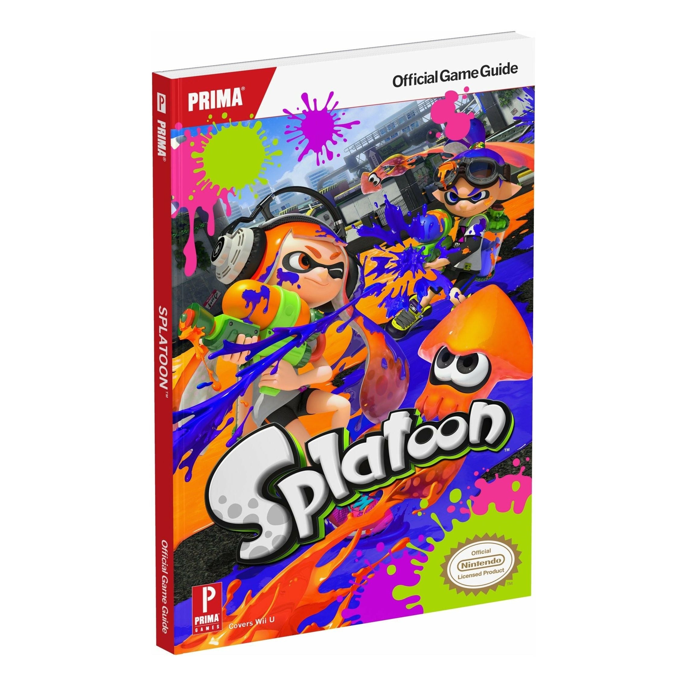 Guide du jeu officiel Splatoon Prima pour Wii U