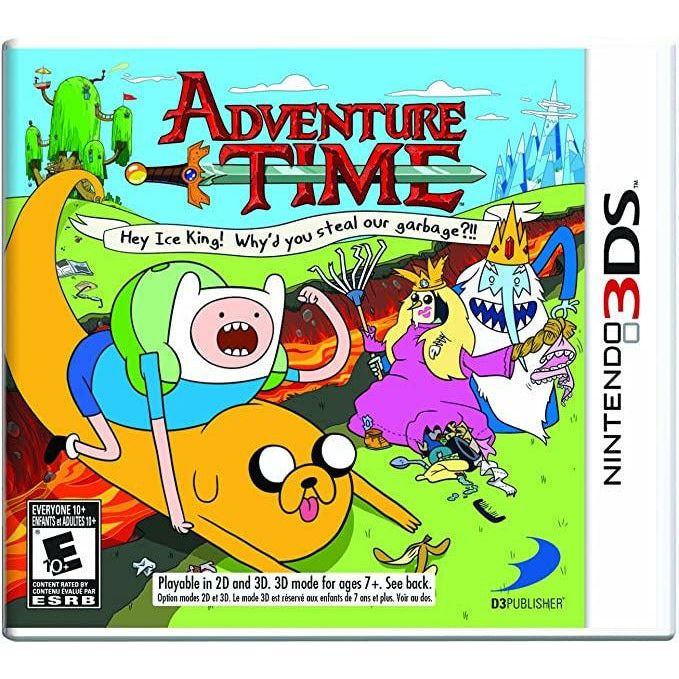 3DS - Adventure Time Hey Ice King! Why'd You Steal Our Garbage?!! (In Case)