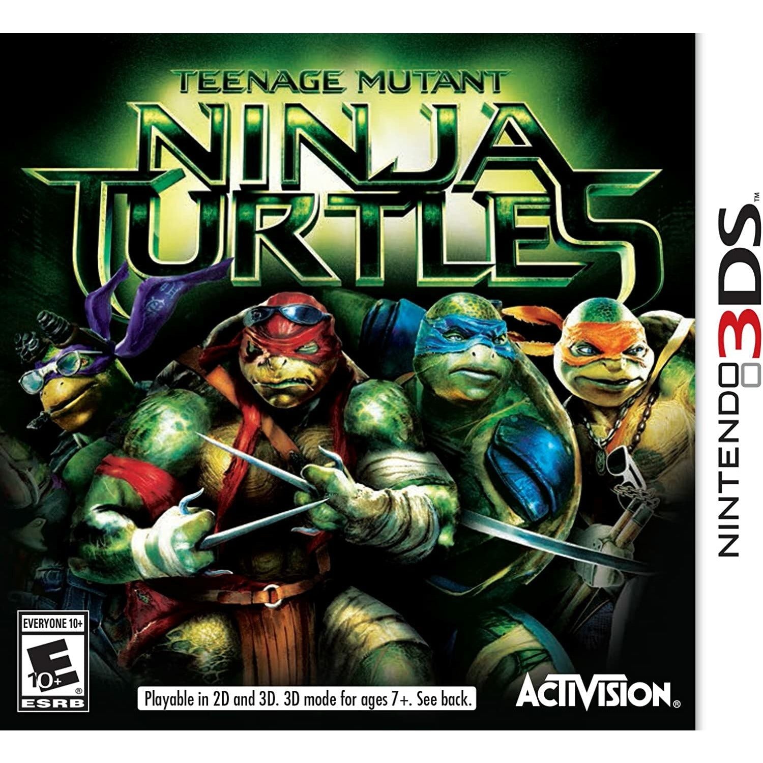 3DS - Teenage Mutant Ninja Turtles (2014) (In Case)