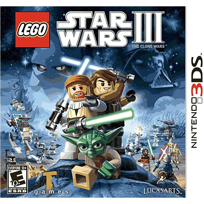 3DS - Lego Star Wars III La Guerre des Clones (Au Cas)