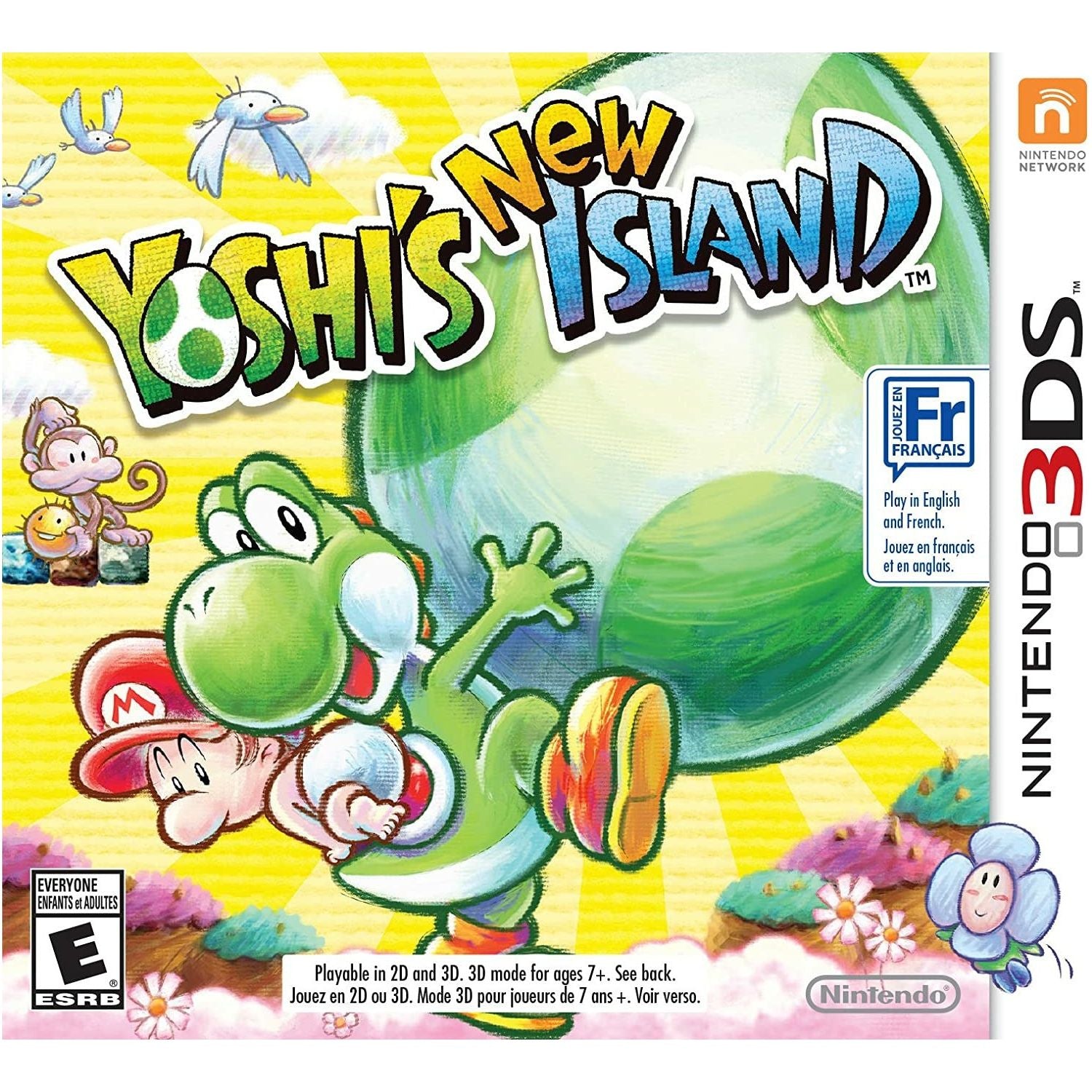 3DS - Yoshi's New Island (In Case)
