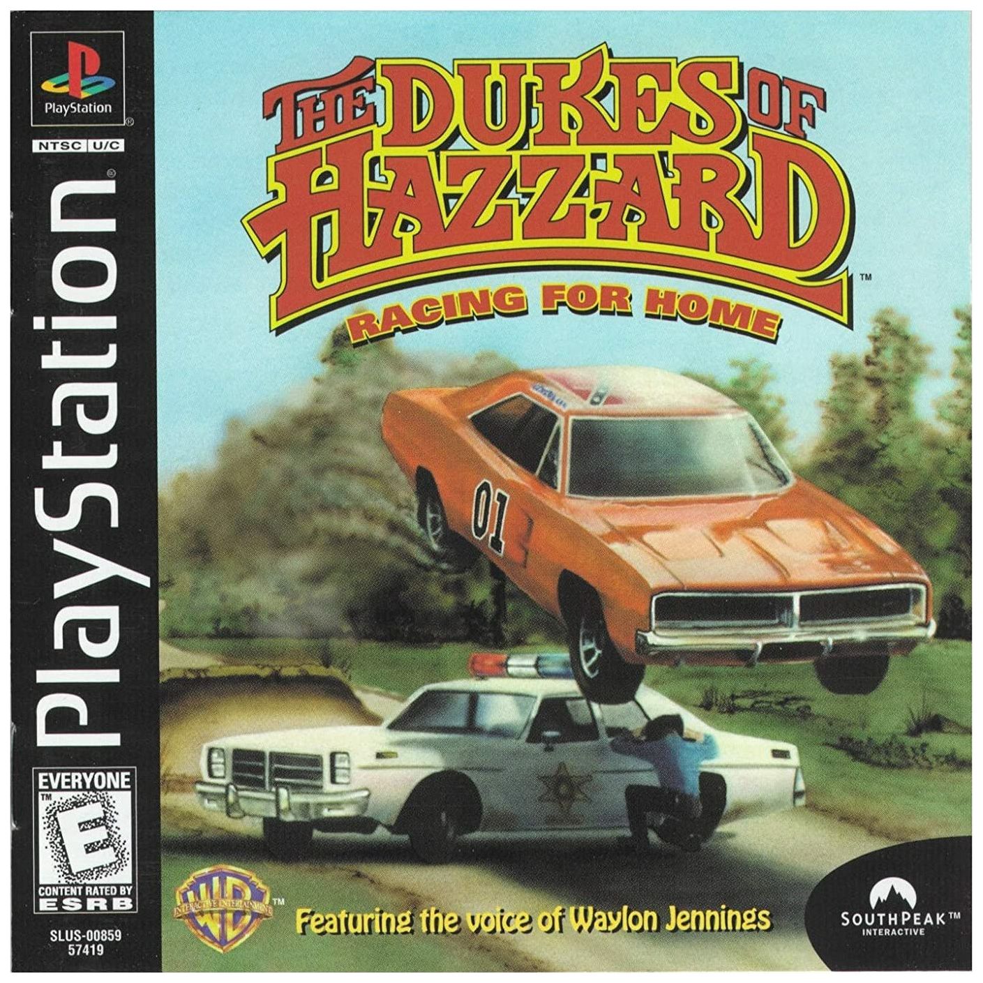 PS1 - Les Dukes of Hazzard Racing pour la maison