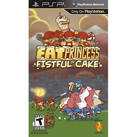 PSP - Fat Princess Fistful of Cake (In Case)