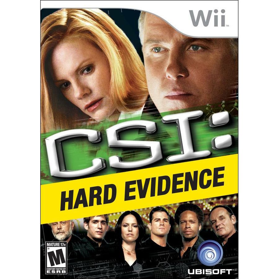 Wii - CSI Crime Scene Investigation Hard Evidence
