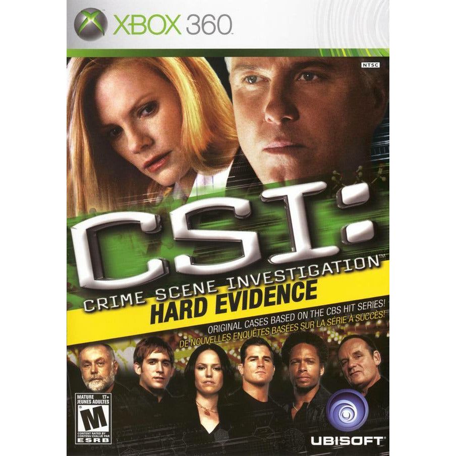 XBOX 360 - CSI Crime Scene Investigation Hard Evidence