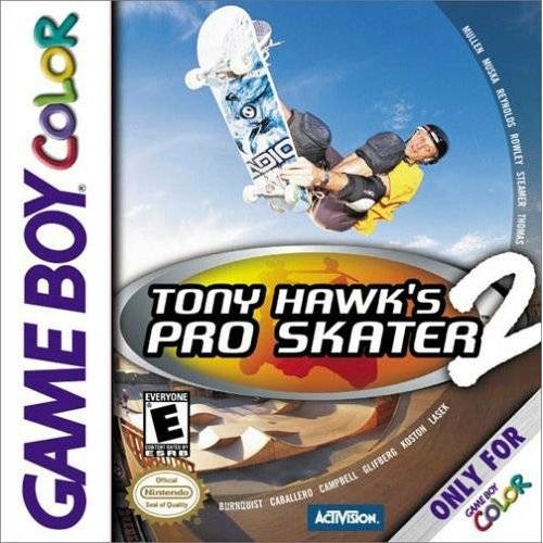 GBC - Tony Hawk's Pro Skater 2 (étiquette rugueuse)