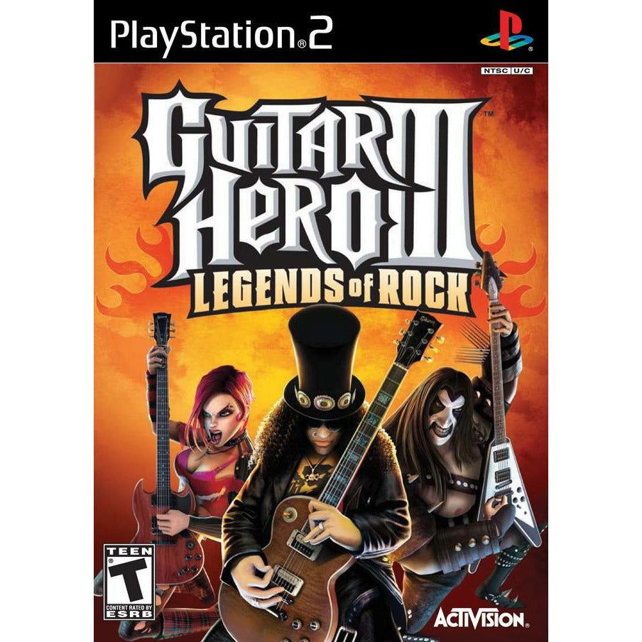 PS2 - Guitar Hero III Légendes du Rock