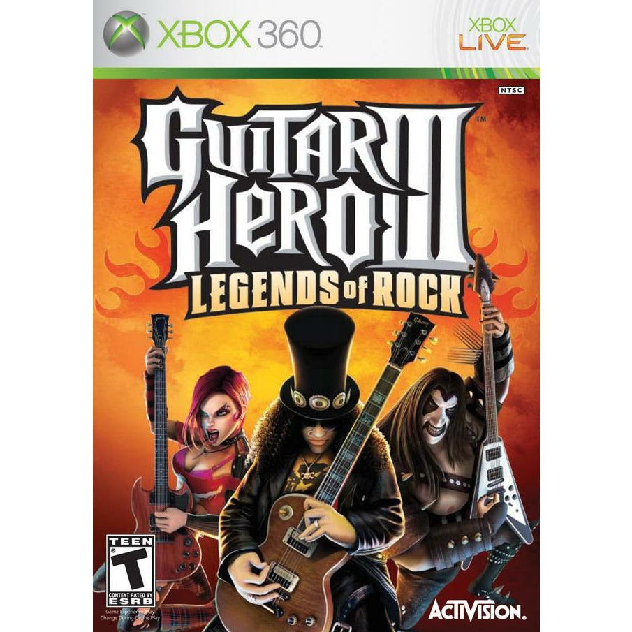 XBOX 360 - Guitar Hero III Legends of Rock (Sealed)