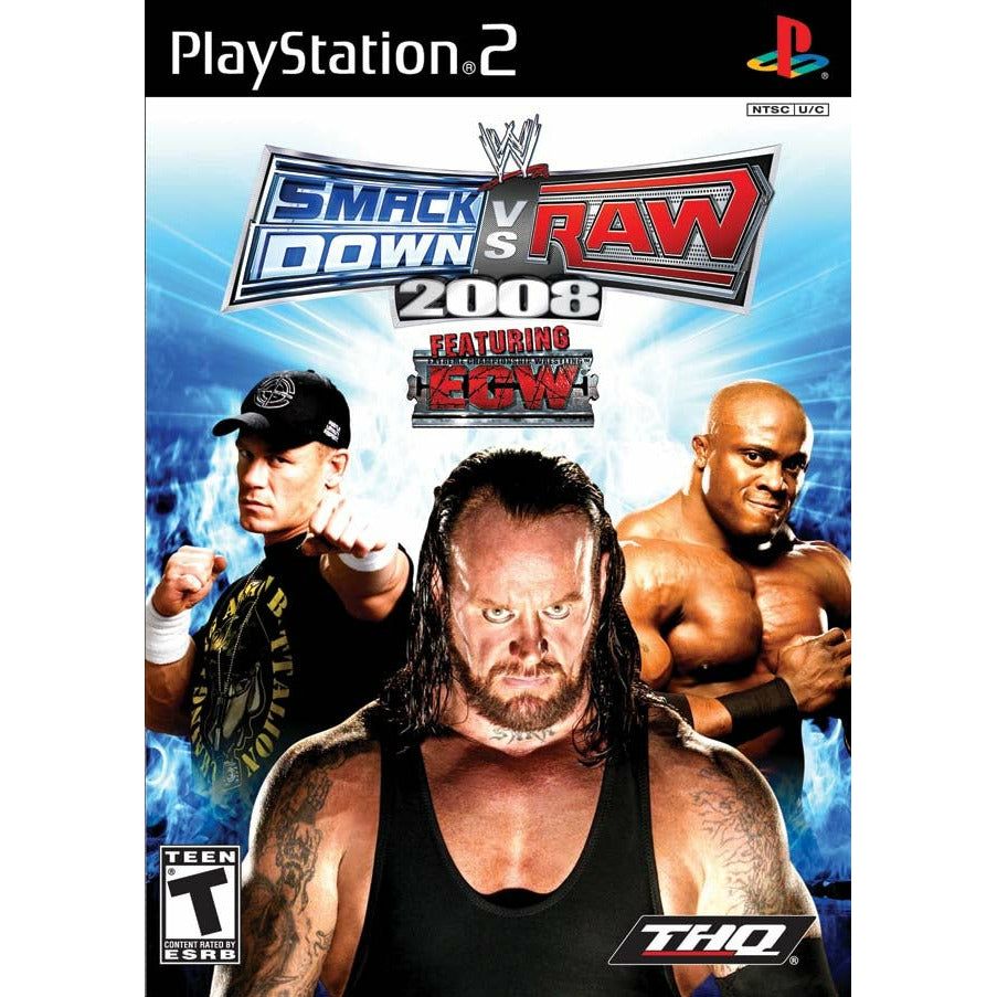 PS2 - WWE SmackDown vs Raw 2008 Featuring ECW
