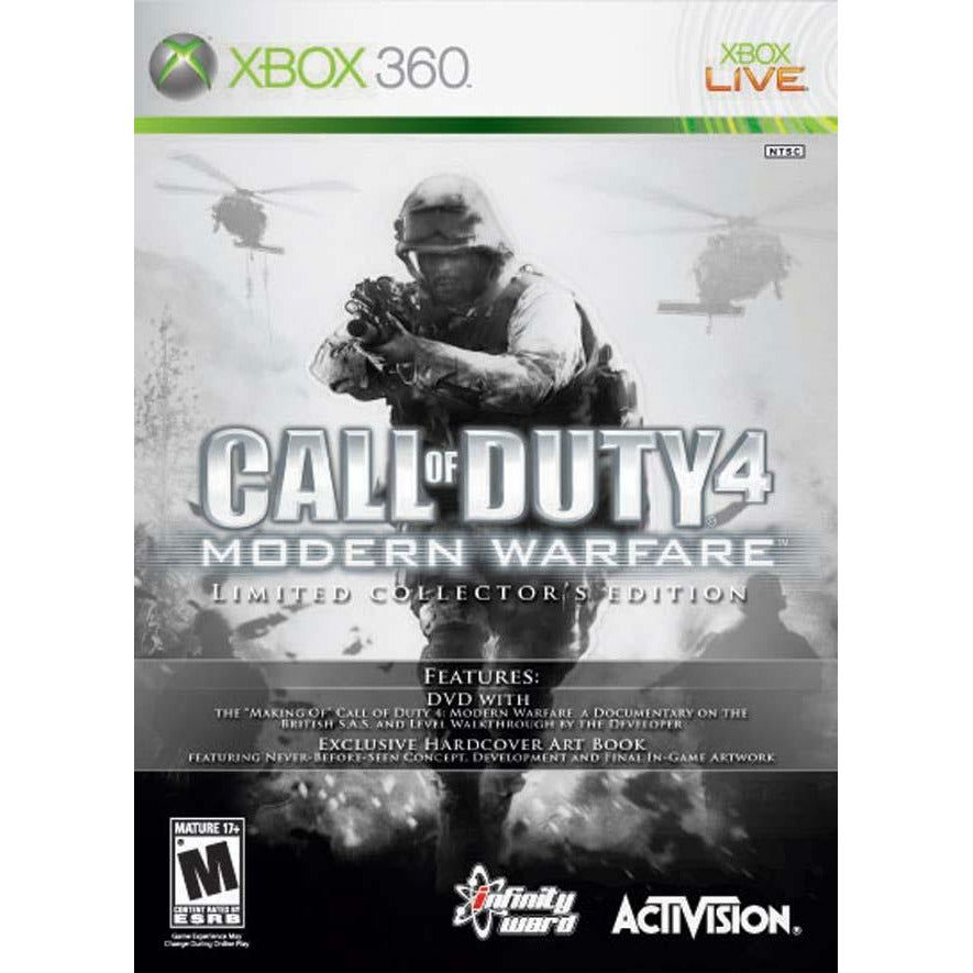 XBOX 360 - Call of Duty 4 Modern Warfare Limited Collector's Edition