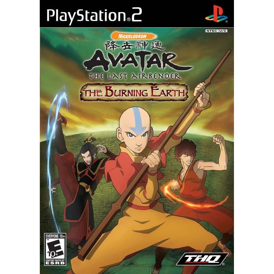 PS2 - Avatar - The Last Airbender The Burning Earth