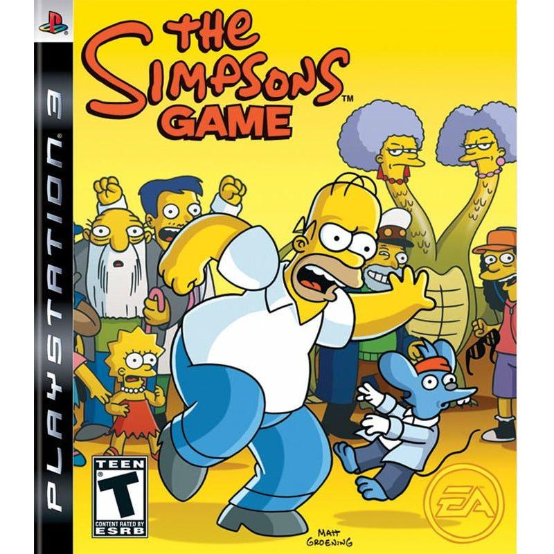 PS3 - The Simpsons Game
