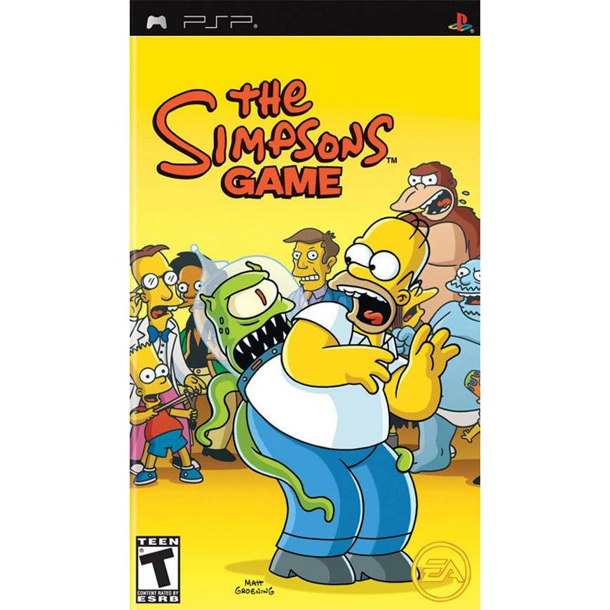 PSP - The Simpsons Game (In Case)