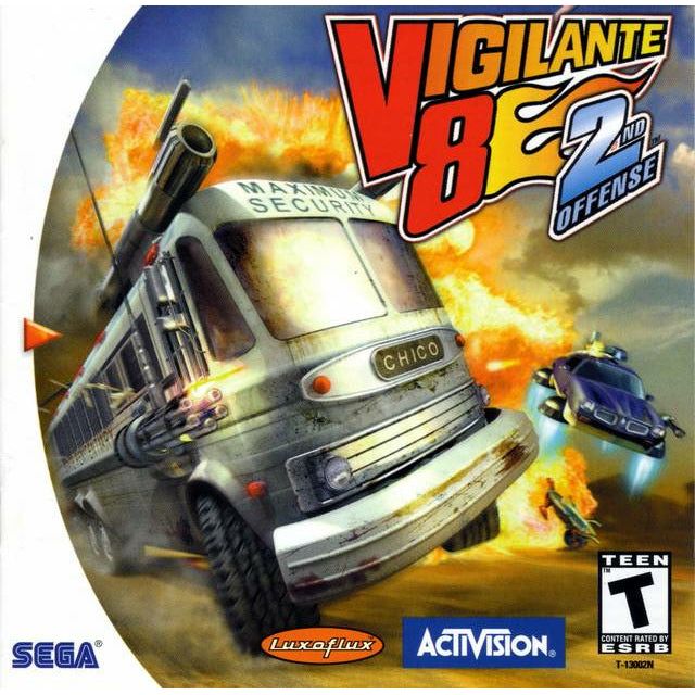 Dreamcast - Vigilante 8 secondes d'attaque