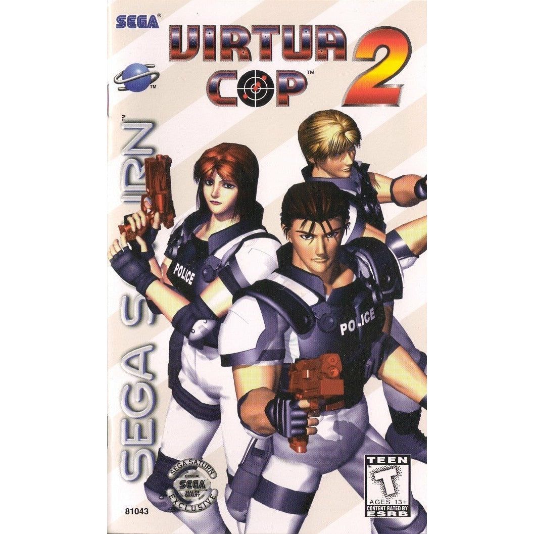 Sega Saturn - Virtua Cop 2