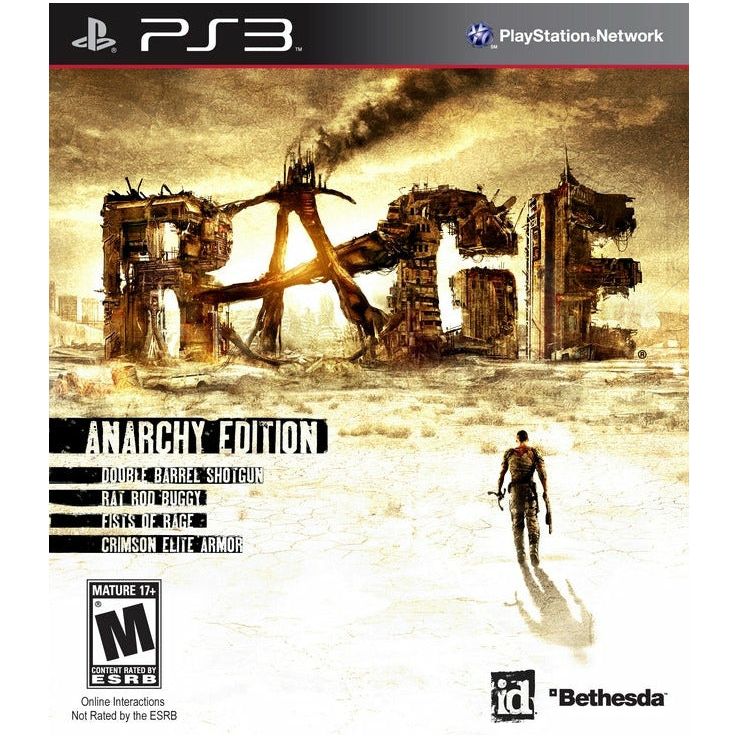 PS3 - Rage Anarchy Edition (No Codes)