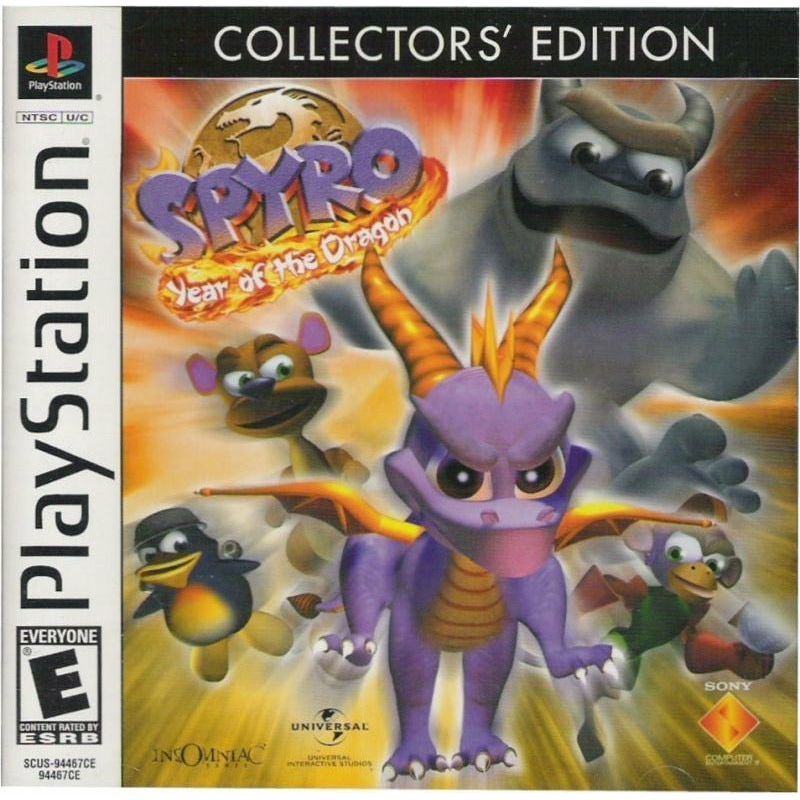 PS1 - Spyro 3 Year of the Dragon