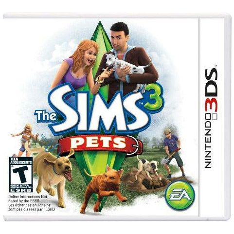 3DS - The Sims 3 Pets (In Case)