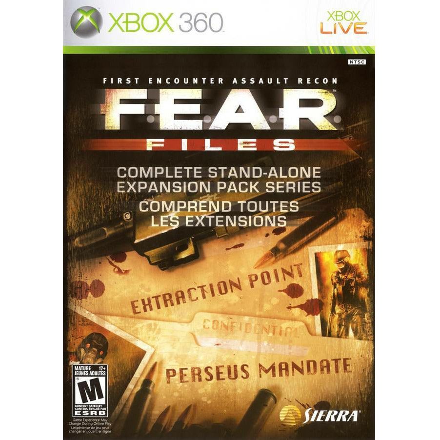 XBOX 360 - Fear Files (Sealed)
