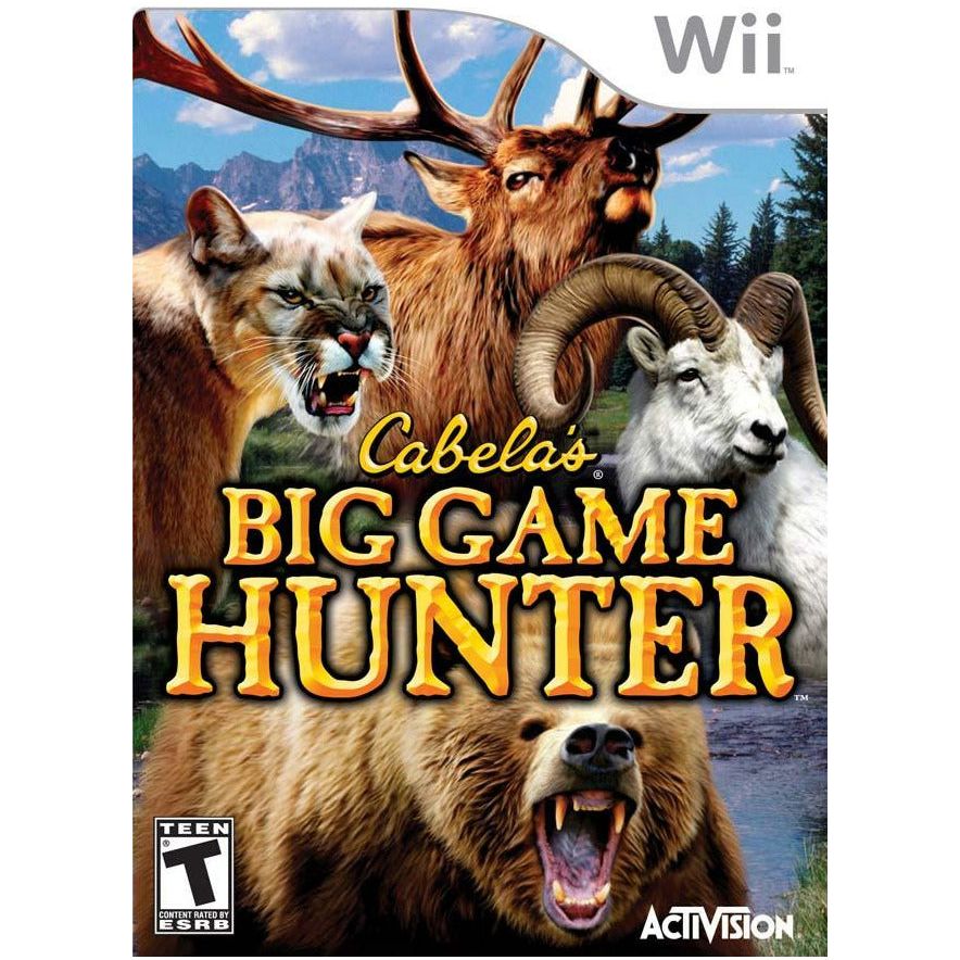 Wii - Cabela's Big Game Hunter