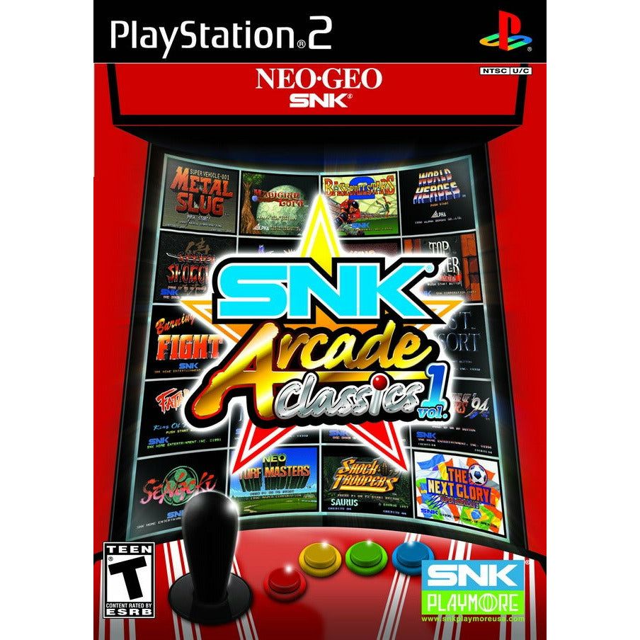 PS2 - SNK Arcade Classics Vol 1
