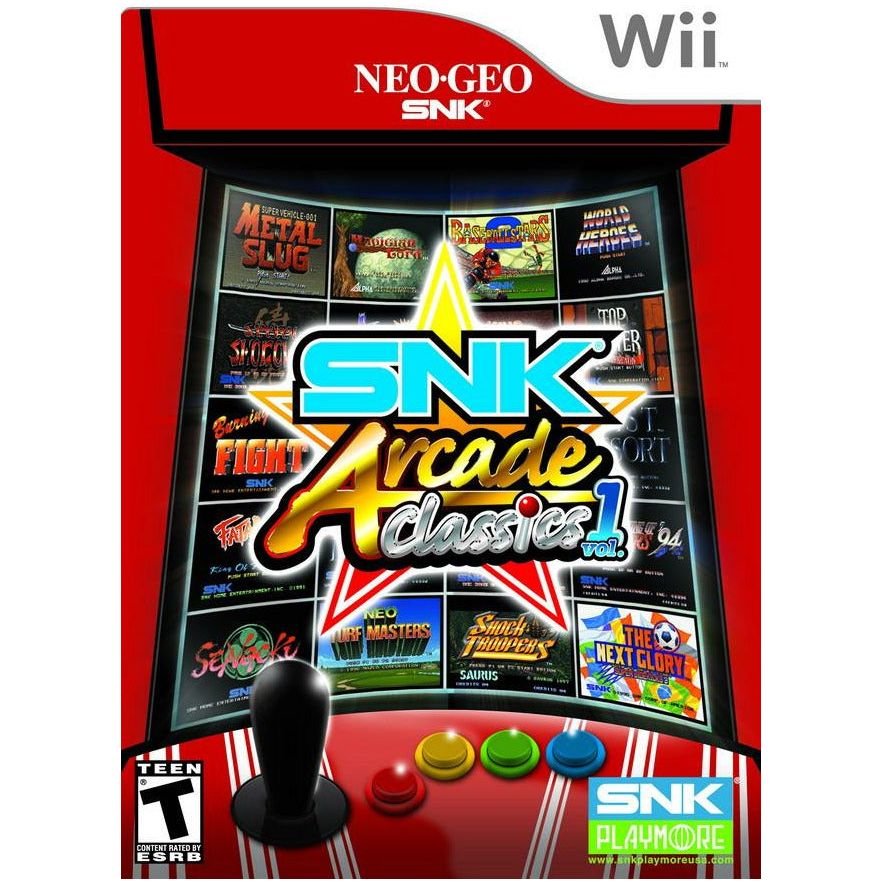 Wii - SNK Arcade Classics Vol 1