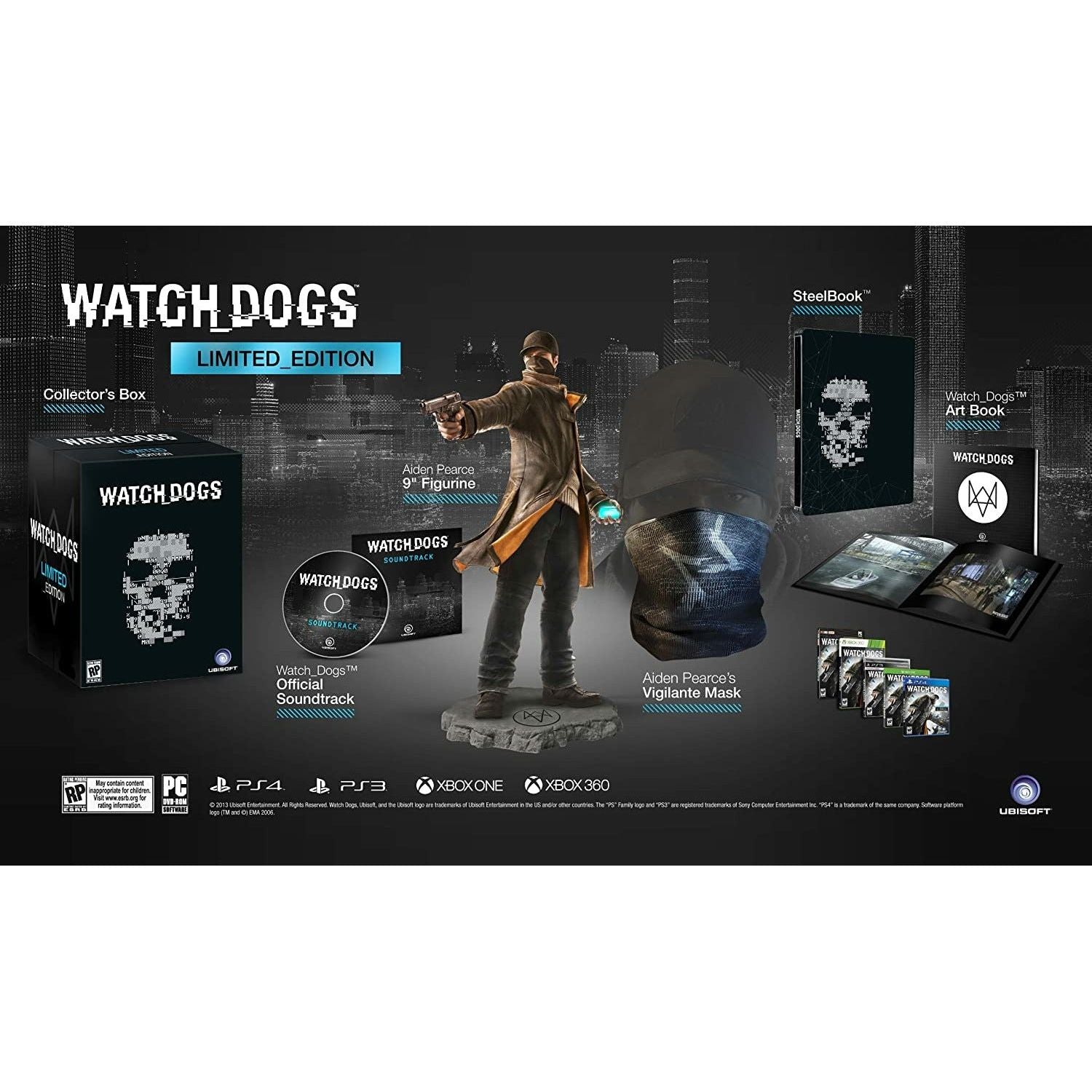 XBOX ONE - Watch Dogs Limited Edition (Sealed)