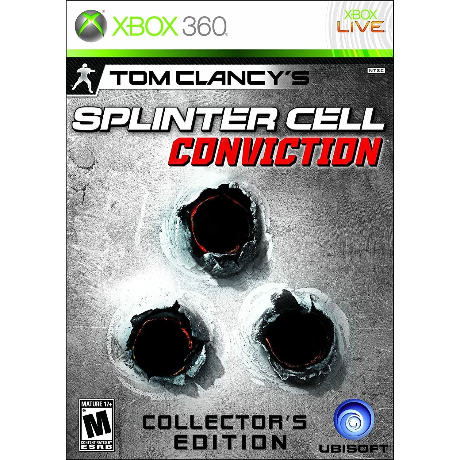 XBOX 360 - Tom Clancy's Splinter Cell Conviction Collector's Edition (No Comic)