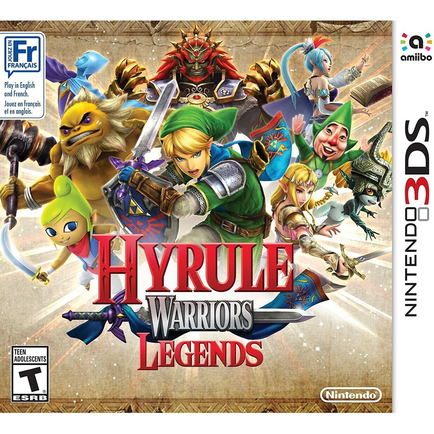 3DS - Hyrule Warriors Legends (In Case)