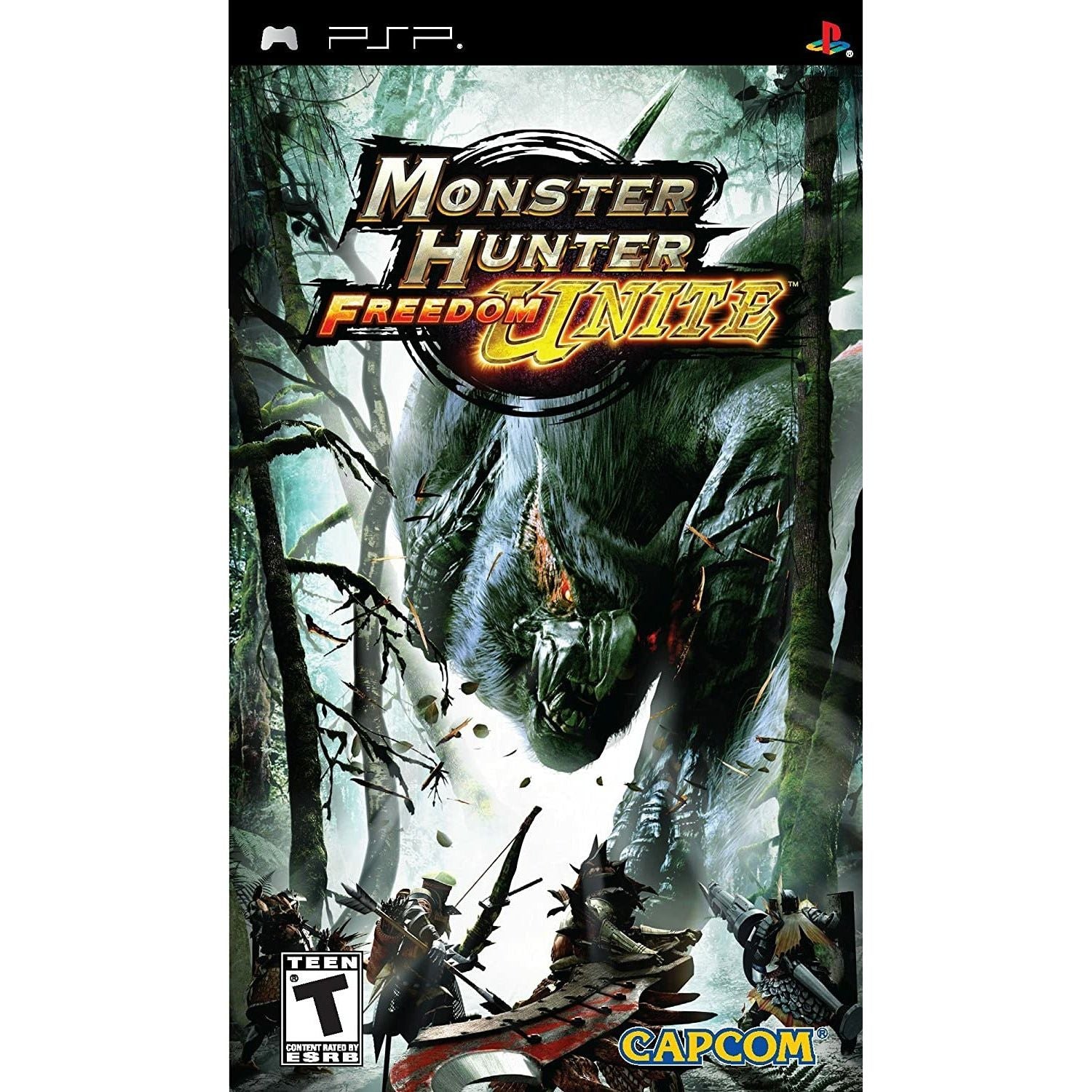 PSP - Monster Hunter Freedom Unite (In Case)