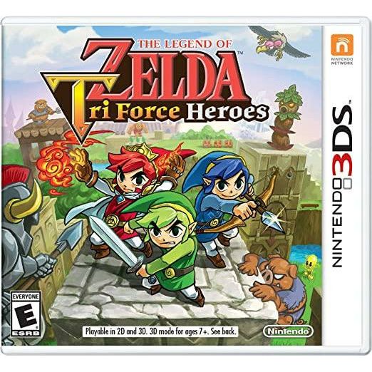 3DS - The Legend of Zelda Tri Force Heroes (In Case)