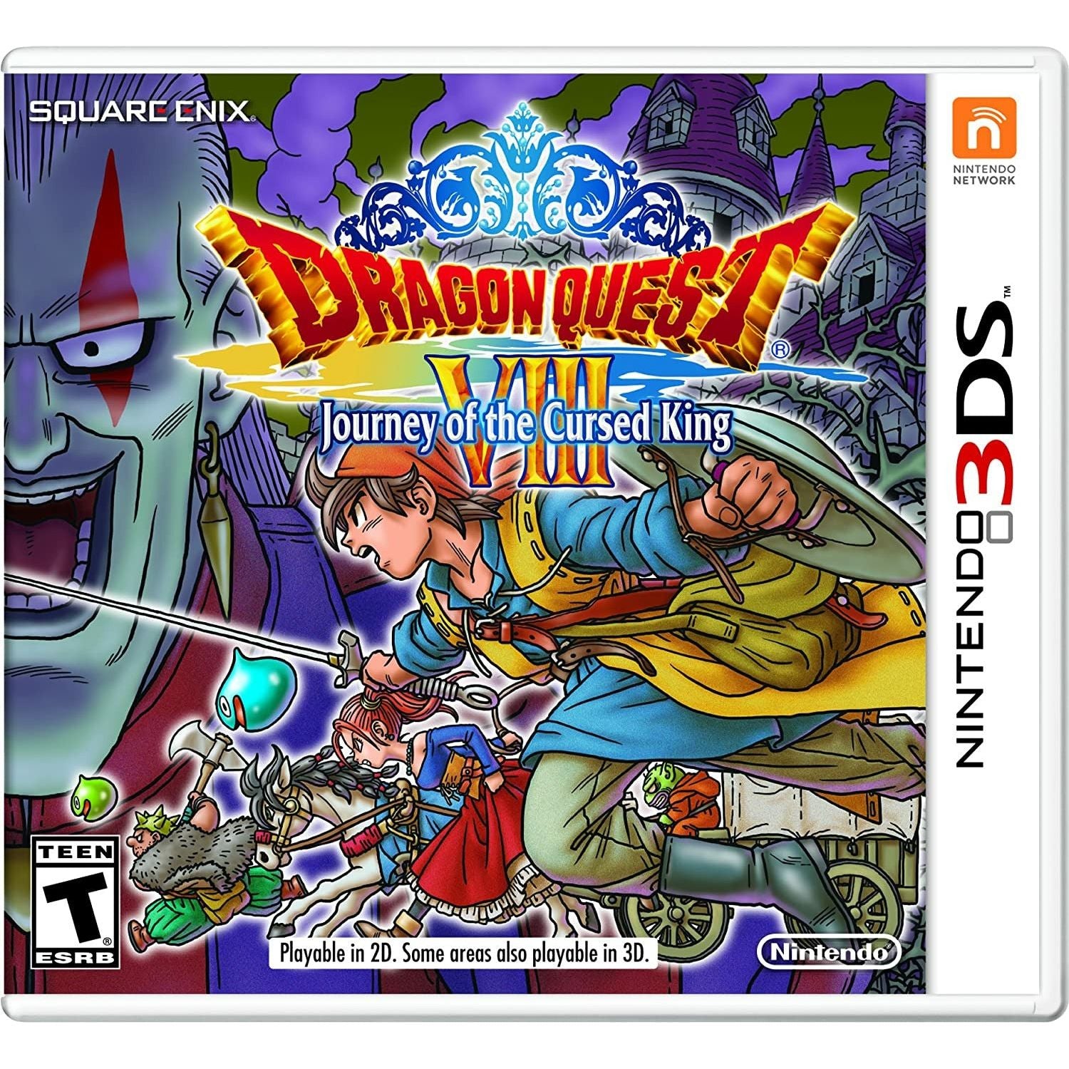 3DS - Dragon Quest VIII Journey of the Cursed King (In Case)