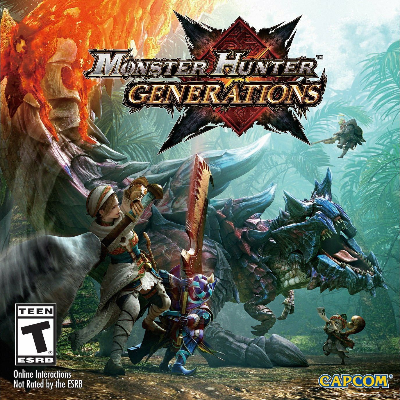 3DS - Monster Hunter Generations (In Case)