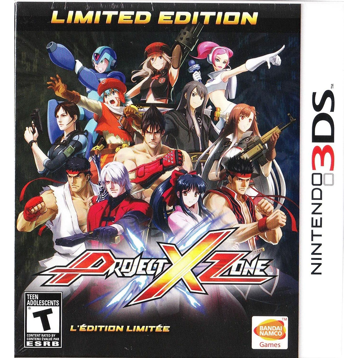 3DS - Project X Zone Limited Edition (In Case)