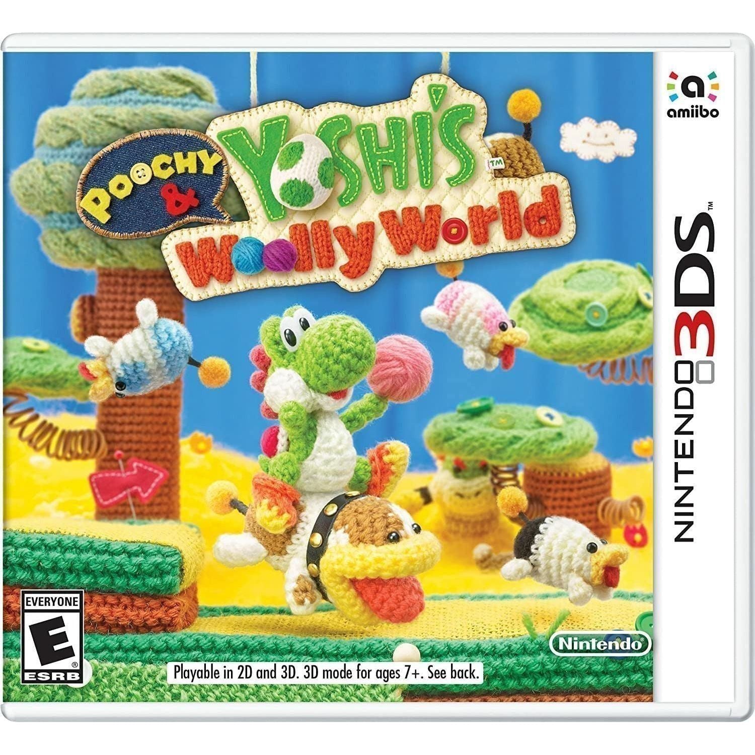 3DS - Poochy et Yoshi's Woolly World (Au cas où)