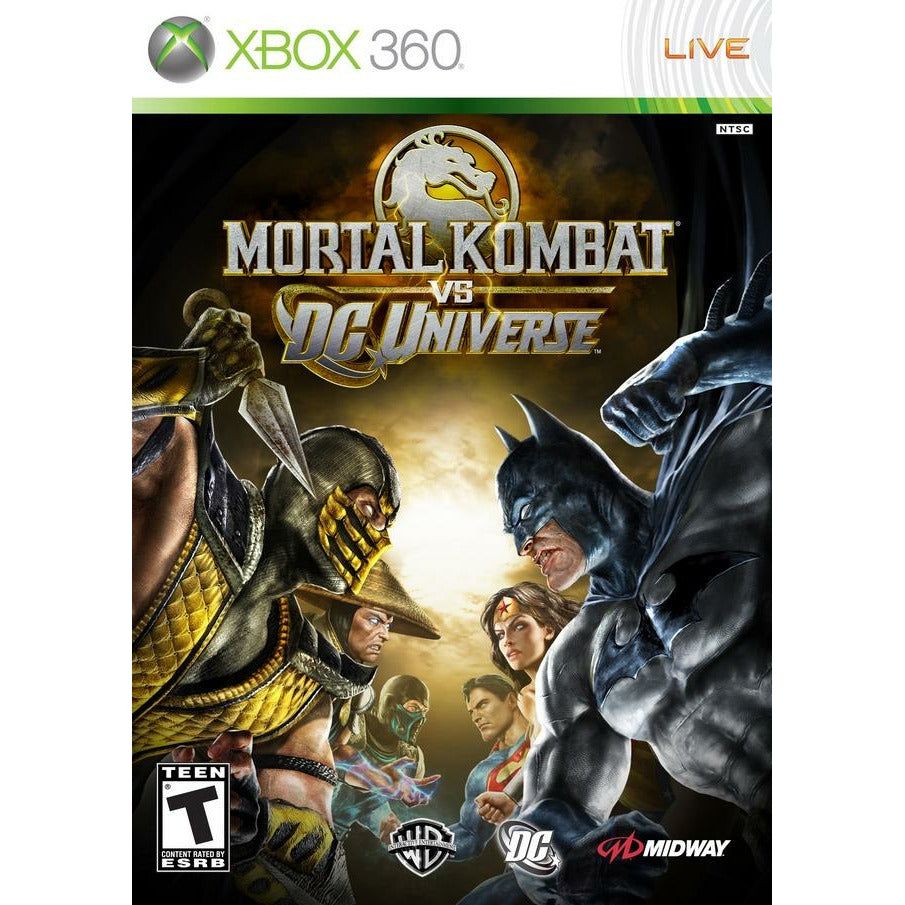 XBOX 360 - Mortal Kombat contre l'univers DC
