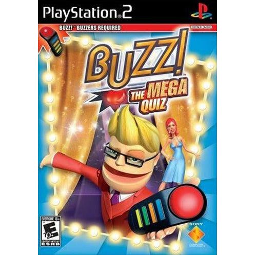 PS2 - Buzz - The Mega Quiz (Buzzers Required)